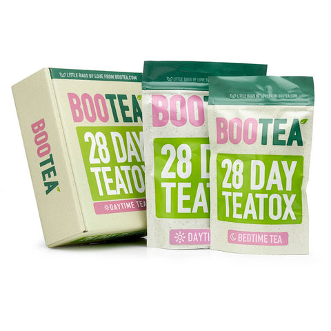 box and pouch of herbal tea